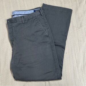 Polo Ralph Lauren stretch Classic Fit pants, 40 w/30 l. Gray, 99% cotton